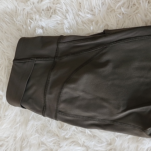 Lululemon Dark Olive Leggings - Picture 2 of 11